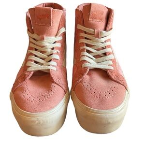 VANS Sneakers Sk8-Hi Reissue Platform LX Joe Freshgoods Coral Pink 12 Women’s